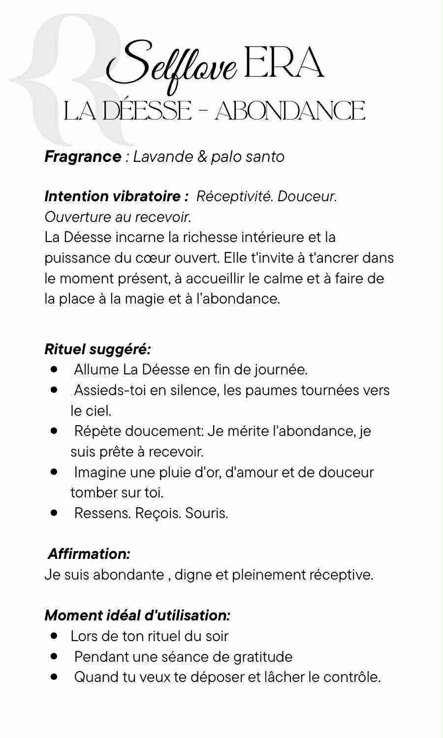 Chandelles SelfLOVE avec intentions