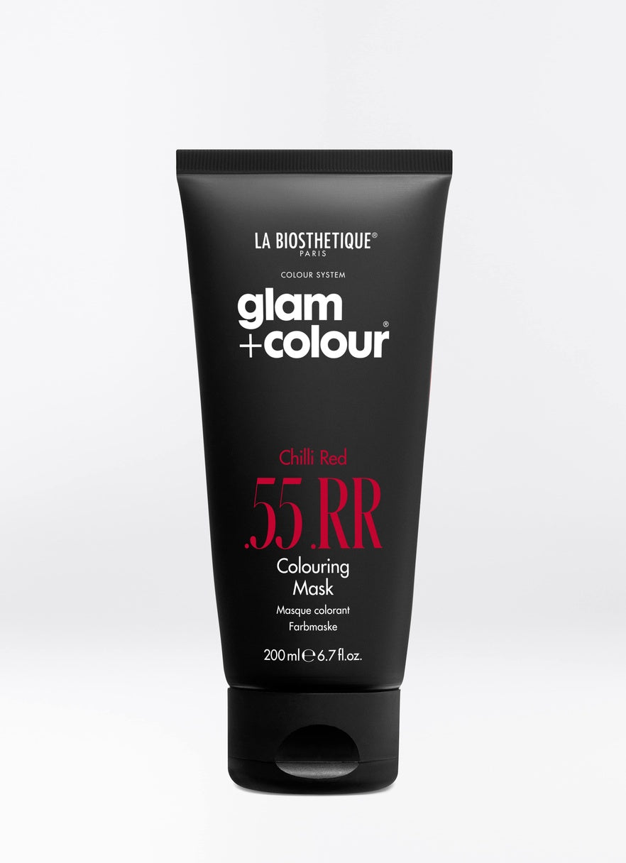 Glam + Color | Masque capillaire colorant .55 RR | Colouring Mask .55 | Chili RED