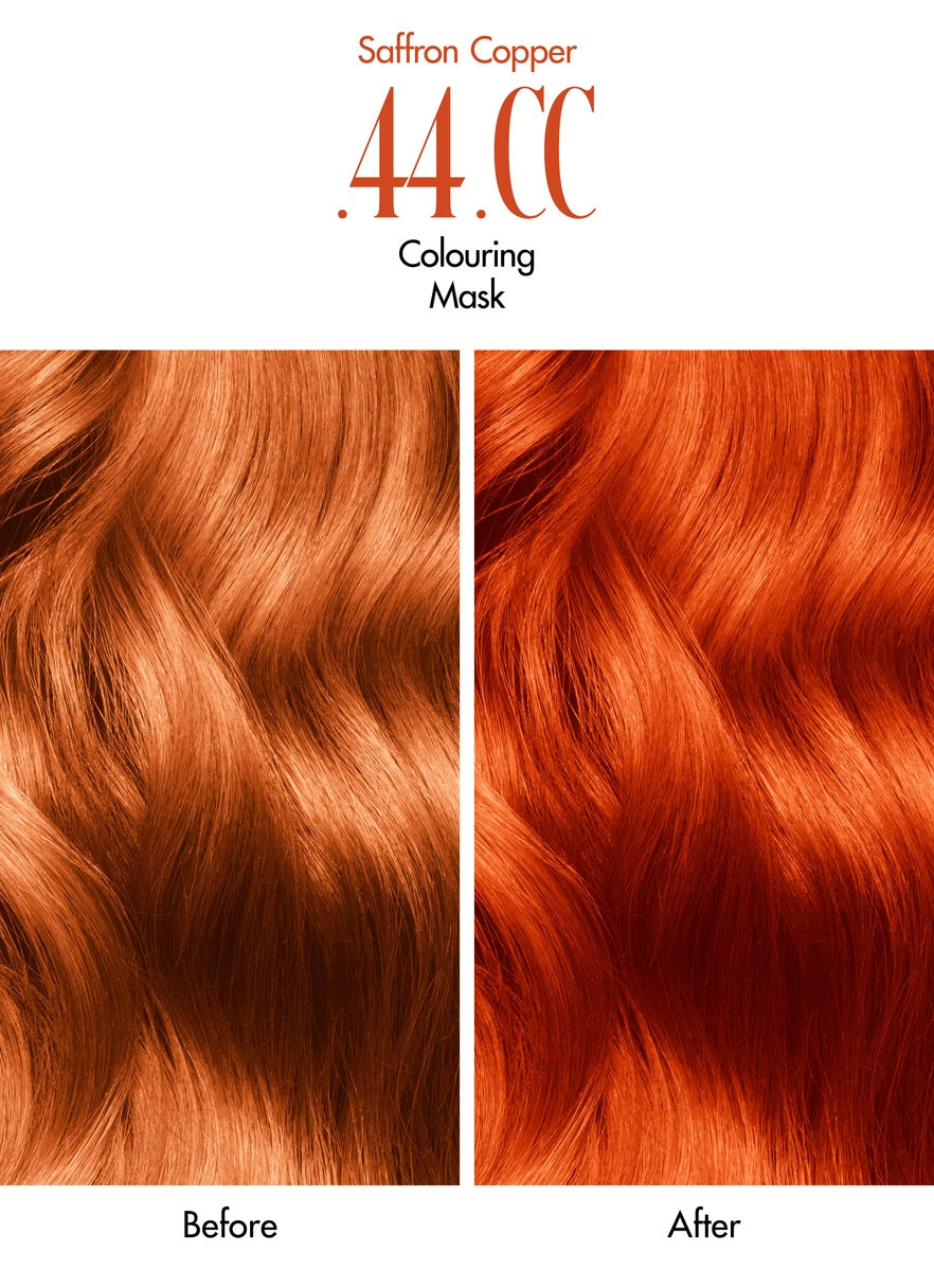 Glam + Color | Masque capillaire colorant .44 CC | Colouring Mask .44 CC | Saffron Copper