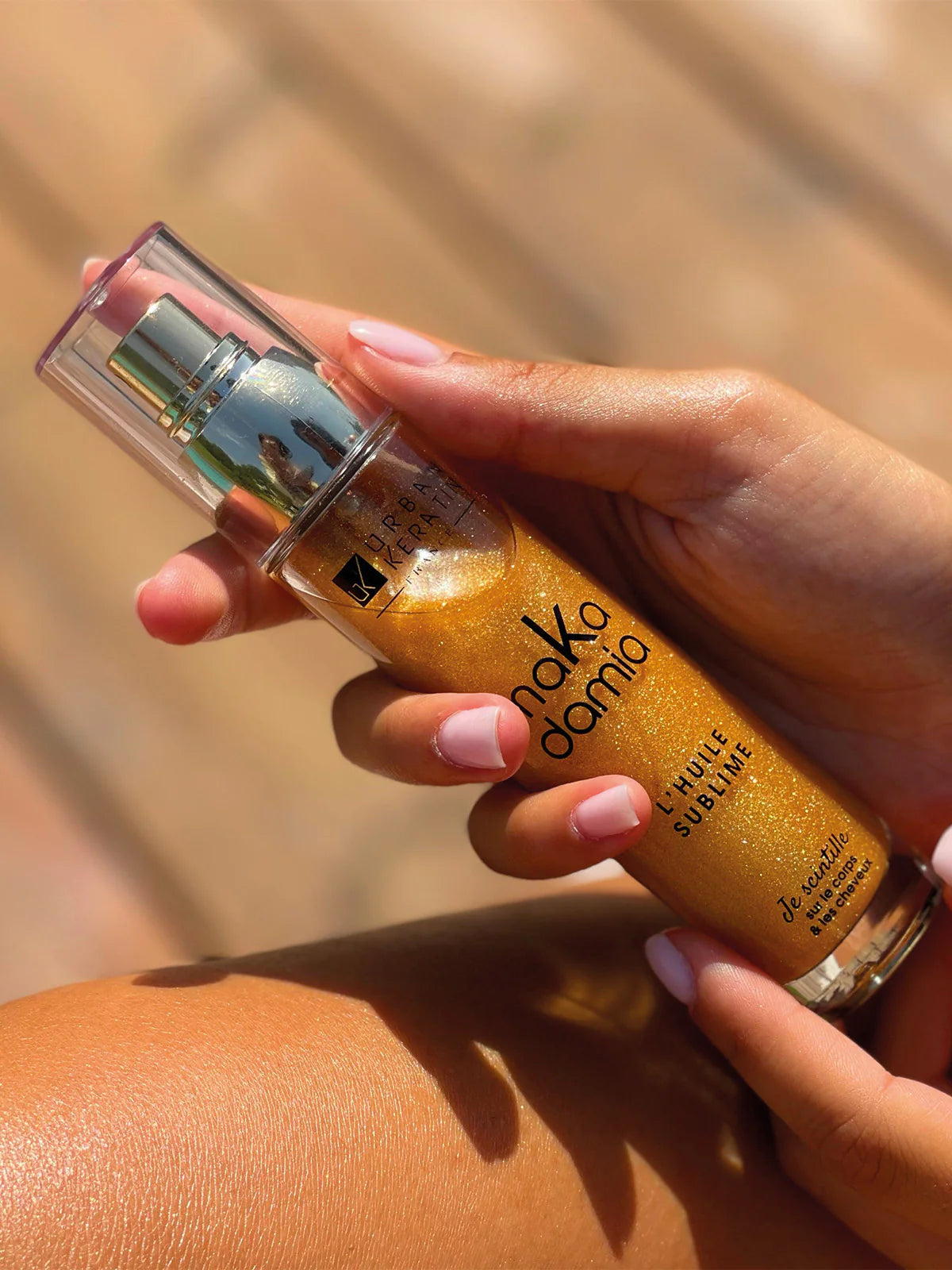 Urban Kératine | Makadamia | Huile Sublime paillettées