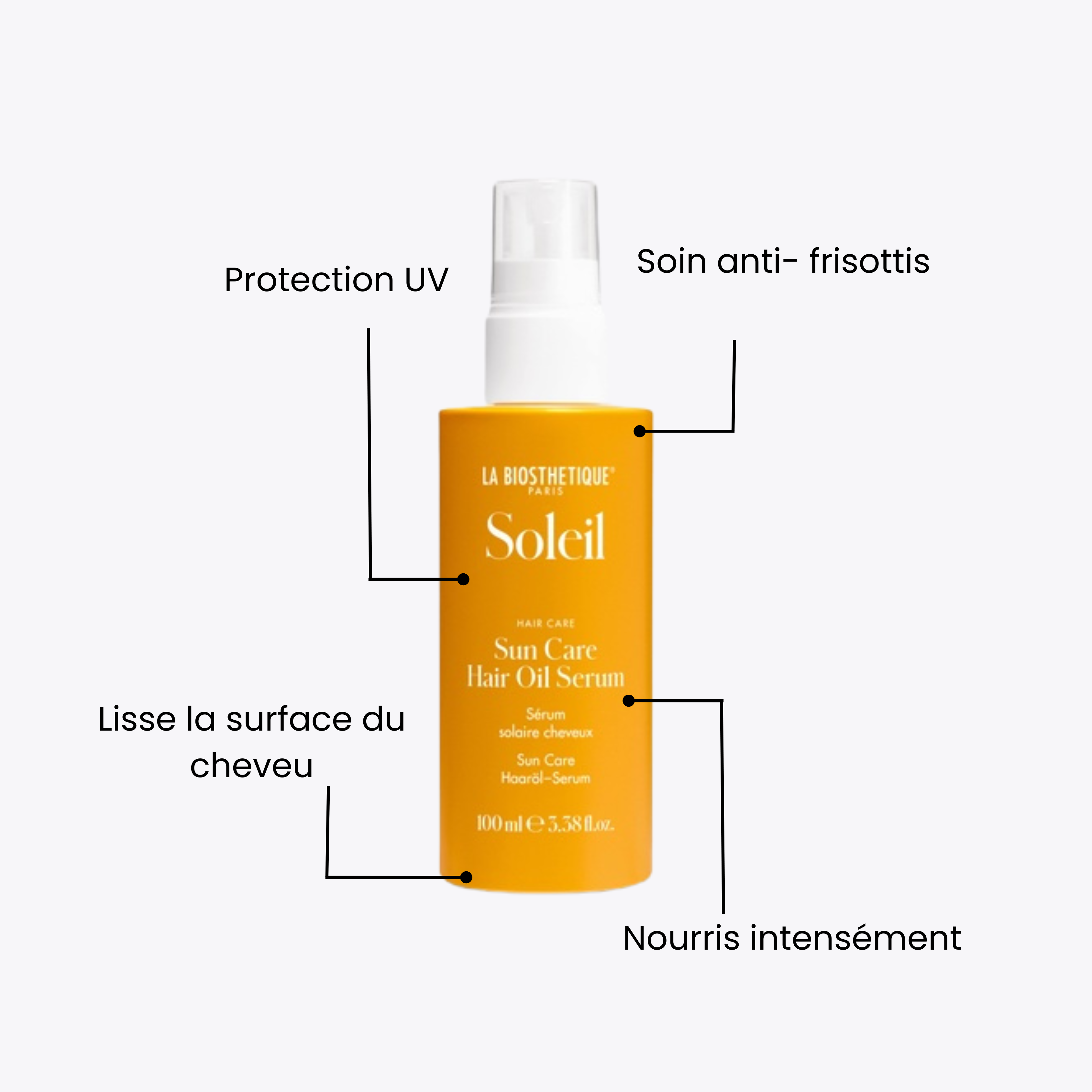 Soleil | Sérum solaire | Sun Care Hair Oil Serum