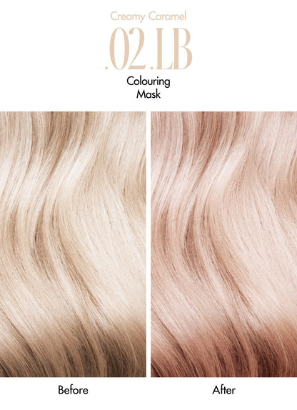 Glam + Color | Masque capillaire colorant .02 LB | Colouring Mask .02 LB | Creamy Caramel