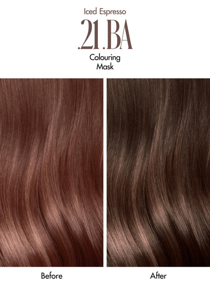 Glam + Color | Masque capillaire colorant .21 BA | Colouring Mask .21 BA | Iced Expresso