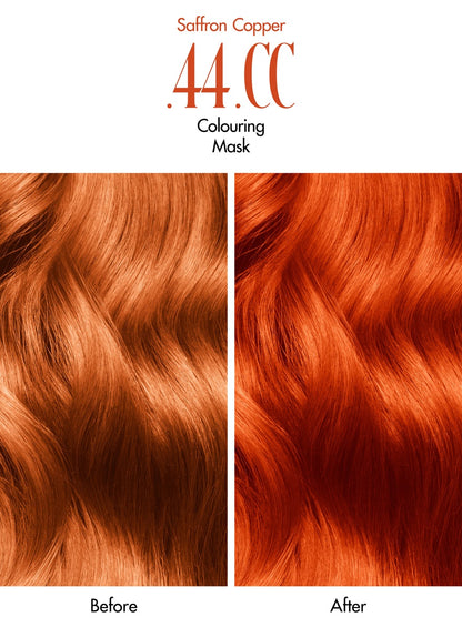 Glam + Color | Masque capillaire colorant .44 CC | Colouring Mask .44 CC | Saffron Copper
