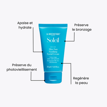 Soleil | Crème visage après-soleil apaisante | After Sun Facial Cream