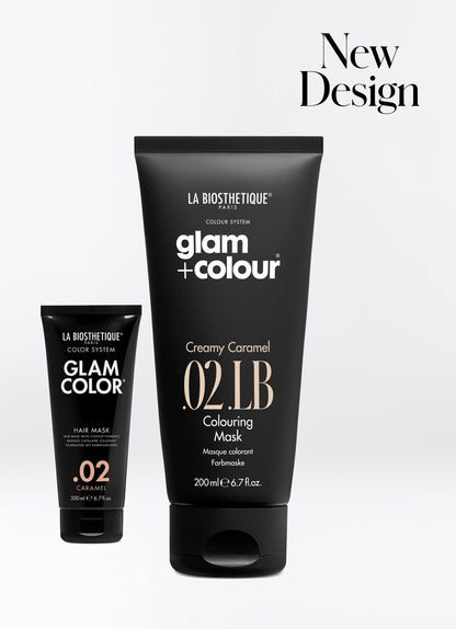 Glam + Color | Masque capillaire colorant .02 LB | Colouring Mask .02 LB | Creamy Caramel