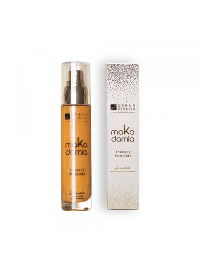 Urban Kératine | Makadamia | Huile Sublime paillettées