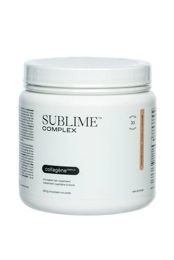 Sublime Complex |  Collagène CMPLX|  Saveur Punch à L’Orange