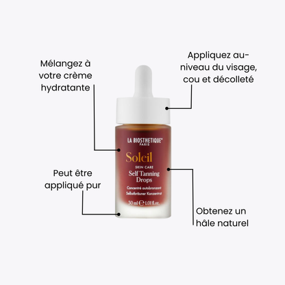 Soleil | Concentré autobronzant pour un hâle sur mesure | Self Tanning Drops