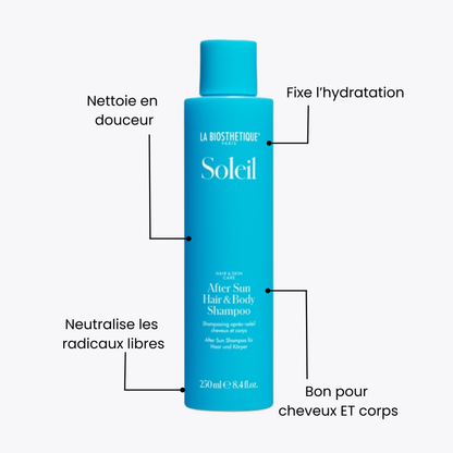 Soleil | Shampooing après-soleil cheveux et corps | After Sun Hair & Body Shampoo